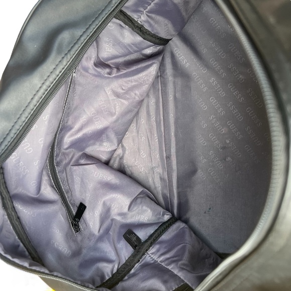 GUESS The G-Lux Dome Tote in Black Travel Weekender Bag - Picture 5 of 5